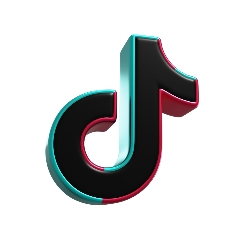 3d darstellung des social media symbols